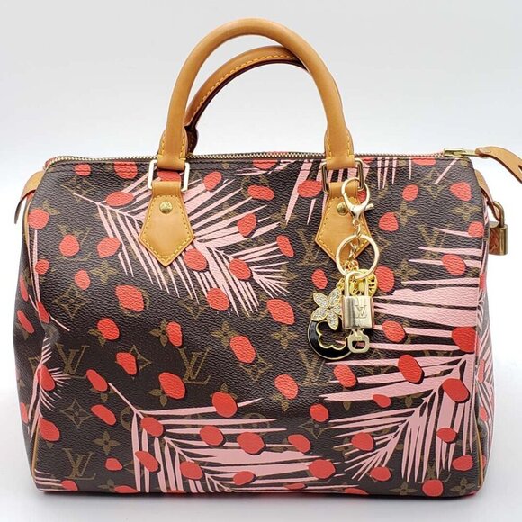 100% Auth Louis Vuitton Lock & Key with unbranded Bagcharm, Keycharm, Keychain - Picture 6 of 8